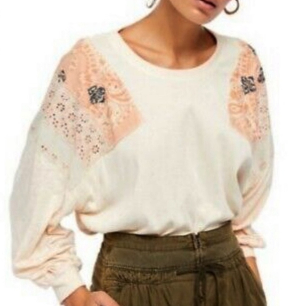 NWT, Free People Feelin It Top